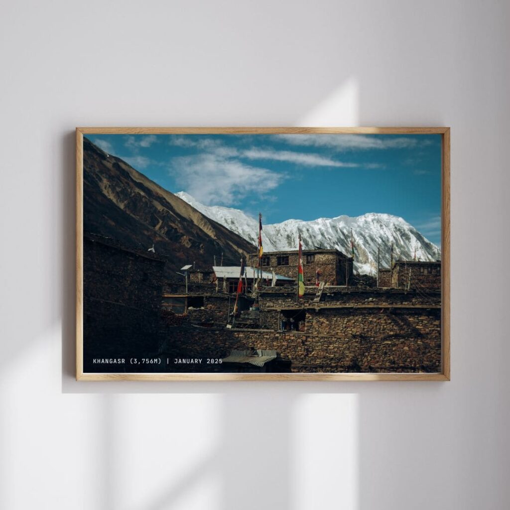 The Explorer From Nepal Travel Landscape Frame on sell