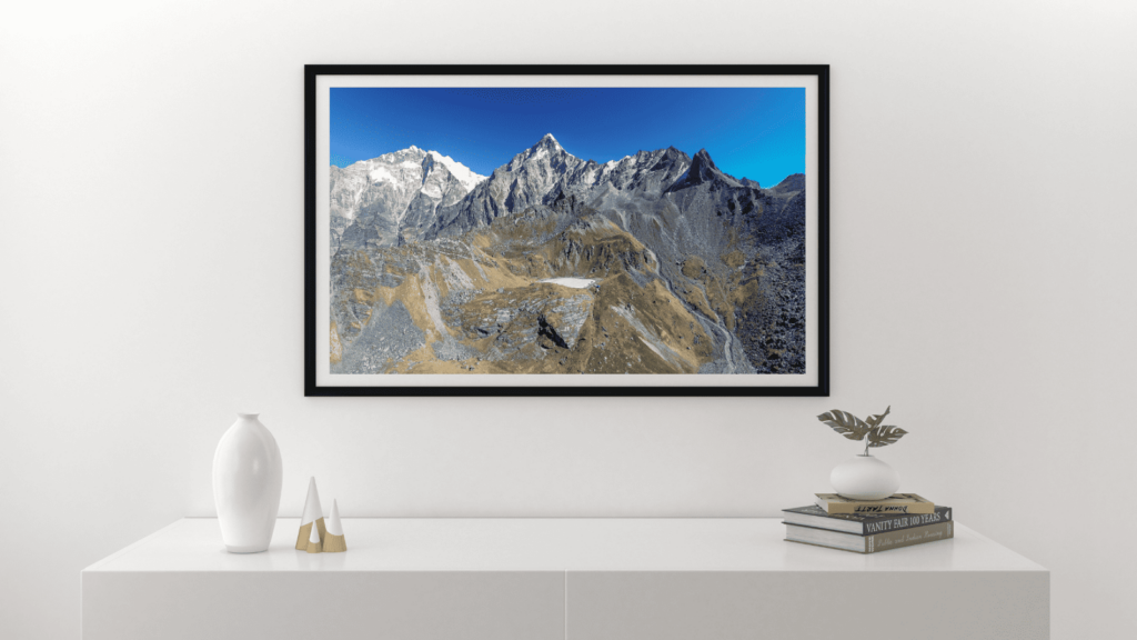 The Explorer From Nepal Travel Landscape Frame on sell