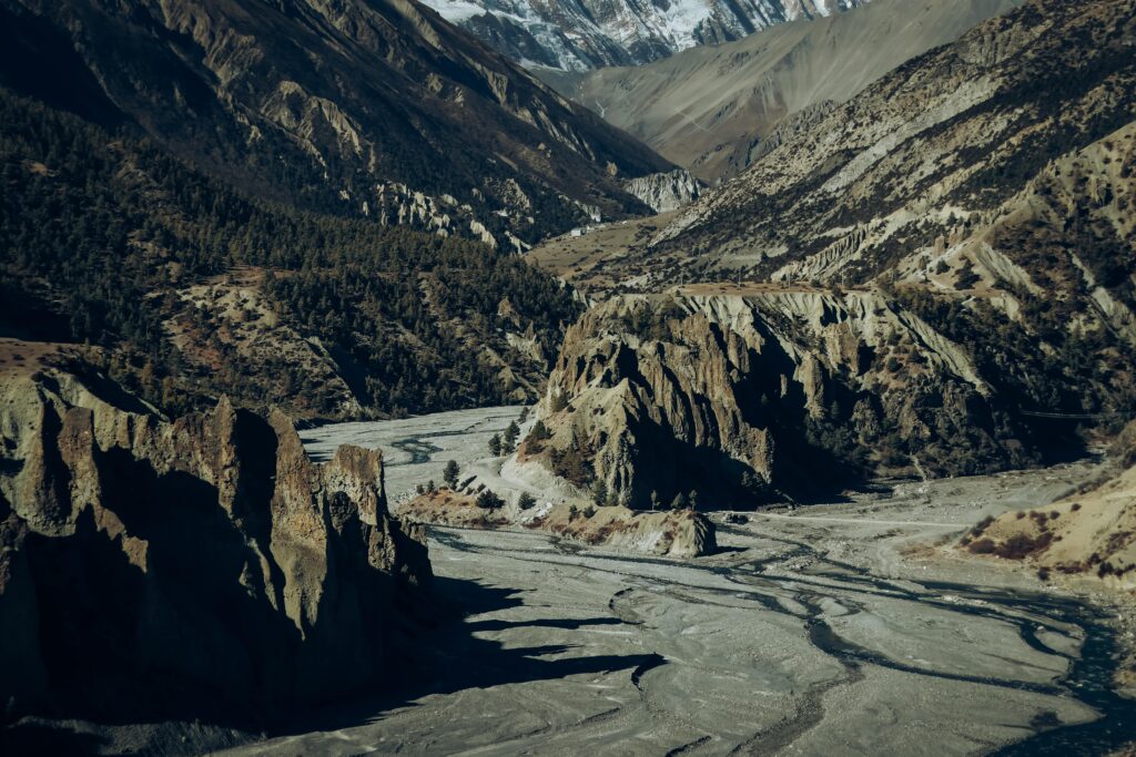 Manang, Nepal Landscape | Annapurna Circuit Trail